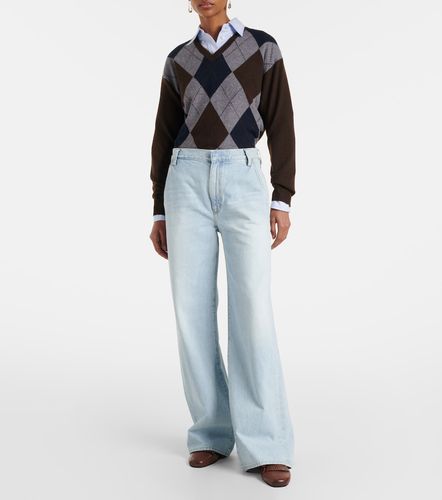 Jeans Shona a gamba larga e vita alta - Agolde - Modalova