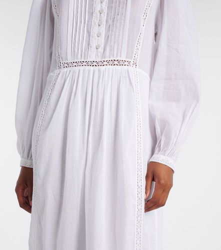 Abito lungo Gisela in cotone con pizzo - Marant Etoile - Modalova