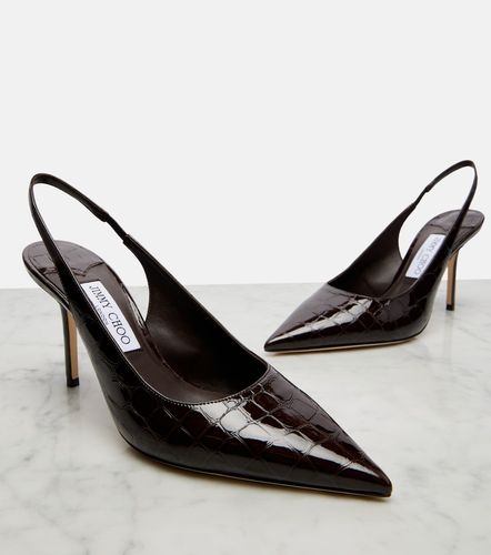 Love croc-effect leather slingback pumps - Jimmy Choo - Modalova
