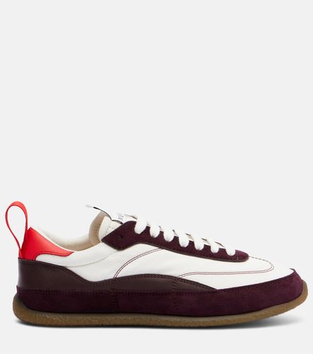EC1 suede-trimmed leather sneakers - McQueen - Modalova