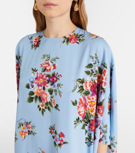 Floral silk-blend kaftan - Dolce&Gabbana - Modalova