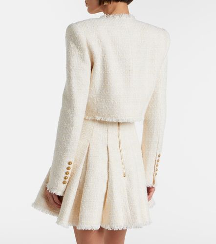 Balmain Chaqueta cropped de tweed - Balmain - Modalova