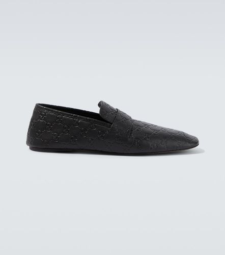 Gucci GG embossed leather loafers - Gucci - Modalova