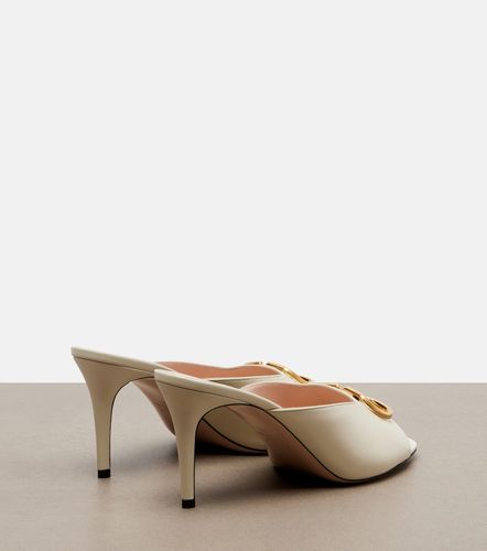 Mules de piel con VLogo - Valentino Garavani - Modalova