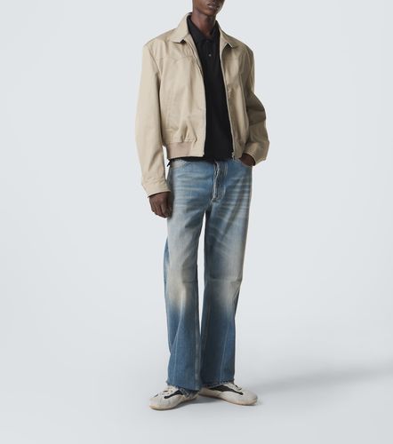 McQueen Boxe suede-trimmed sneakers - McQueen - Modalova