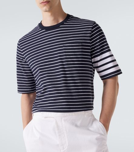 T-shirt 4-Bar in cotone a righe - Thom Browne - Modalova