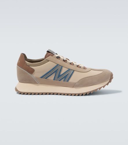 Pacey2 suede-trimmed sneakers - Moncler - Modalova