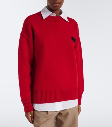 Pullover Ami de Coeur aus Schurwolle - Ami Paris - Modalova