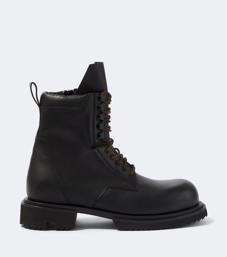 Army Gabe leather combat boots - Rick Owens - Modalova