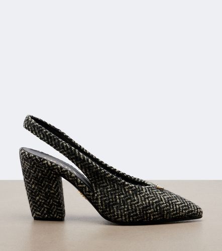Prada Herringbone slingback pumps - Prada - Modalova