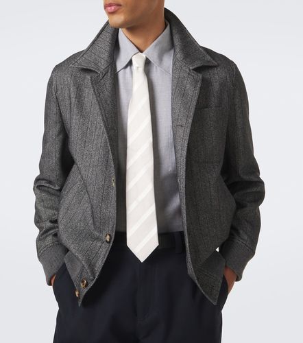 Brunello Cucinelli Striped silk tie - Brunello Cucinelli - Modalova