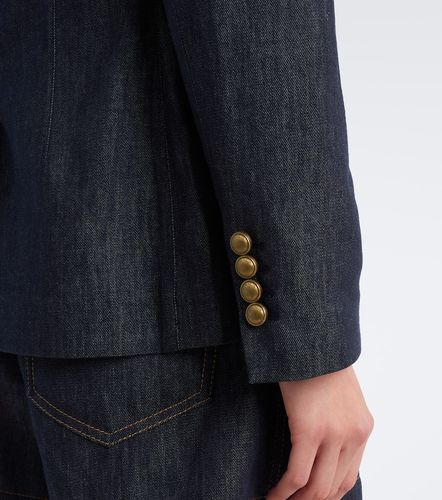 Brunello Cucinelli Blazer aus Denim - Brunello Cucinelli - Modalova