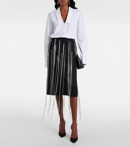 Falda midi con cadena - Victoria Beckham - Modalova
