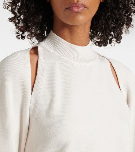Alaïa Pullover in lana con cut-out - Alaia - Modalova