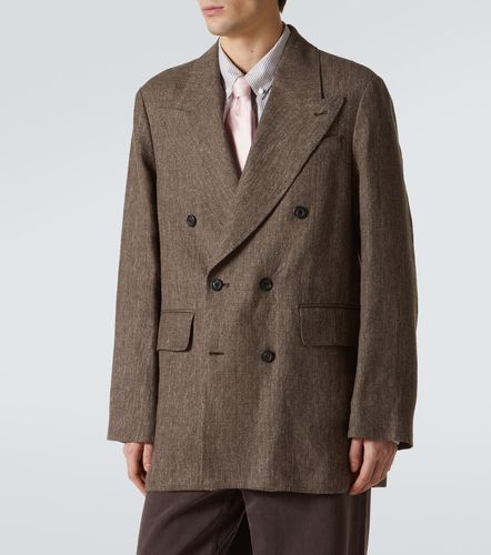 Blazer cruzado Sharp DB de lino y algodón - Our Legacy - Modalova