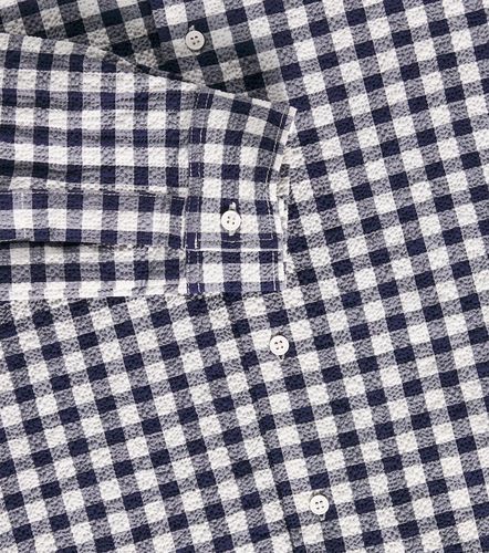 Camisa en mezcla de algodón a cuadros - Il Gufo - Modalova