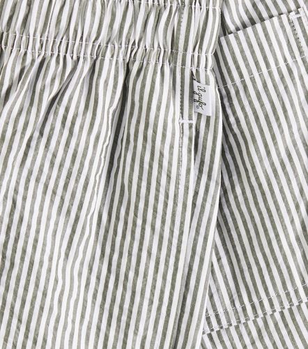 Bermudas de algodón a rayas - Il Gufo - Modalova