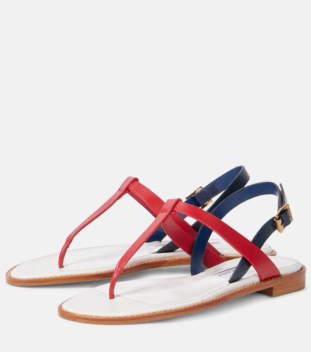 Hata leather thong sandals - Manolo Blahnik - Modalova