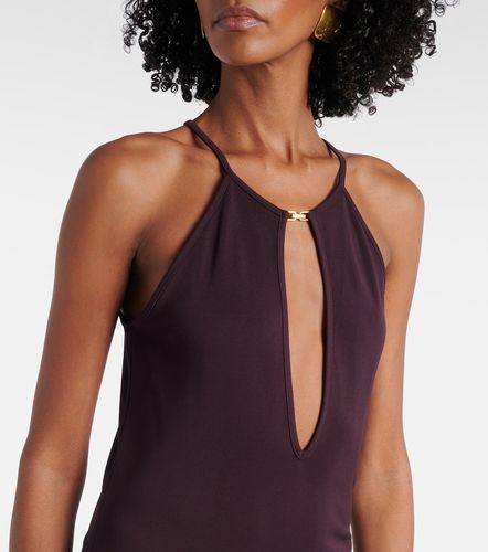 Vestido de crepé de jersey con cuello halter - Tom Ford - Modalova