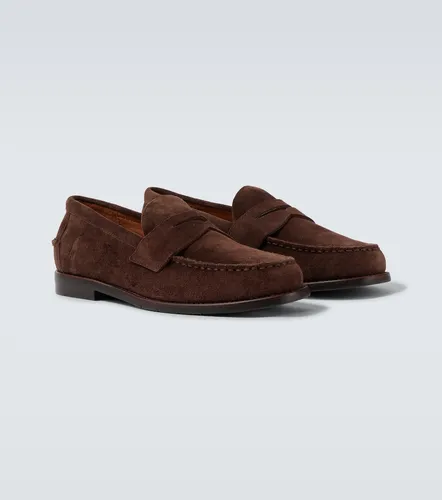 Logo suede loafers - Polo Ralph Lauren - Modalova