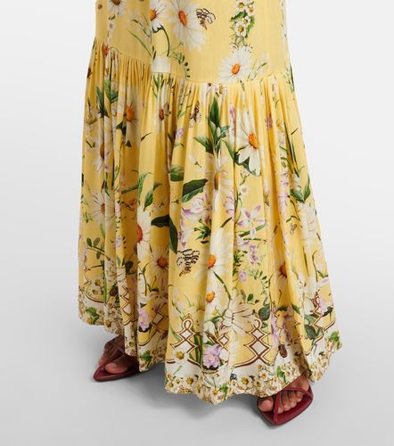 Abito bustier Daisy Chains in lino e seta - Camilla - Modalova