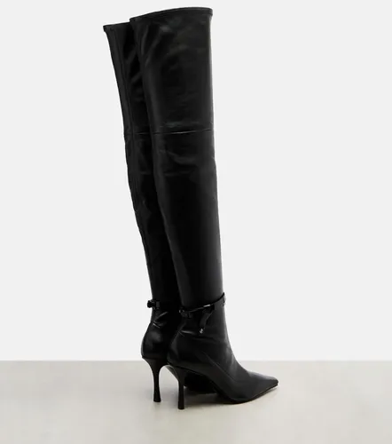 Camie 85 leather over-the-knee boots - Jimmy Choo - Modalova