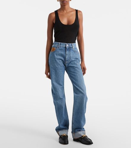 High-Rise Straight Jeans - Bottega Veneta - Modalova