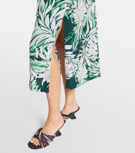 Vestido midi estampado - Dries Van Noten - Modalova