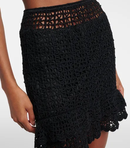 Brigette crochet cotton miniskirt - Anna Kosturova - Modalova
