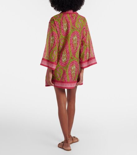 Túnica de algodón y seda estampada - Etro - Modalova