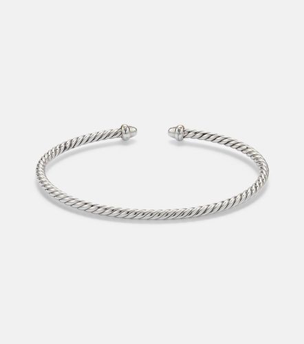 Pulsera Micro Cable Flex® de plata de ley y oro de 14 ct con diamantes - David Yurman - Modalova