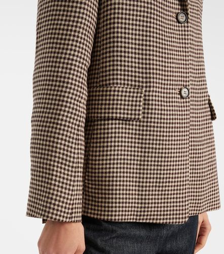 Gita checked linen blazer - 'S Max Mara - Modalova