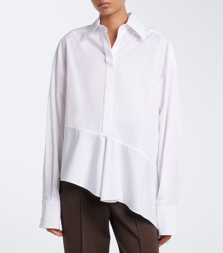 Camicia asimmetrica in popeline di cotone - Sportmax - Modalova