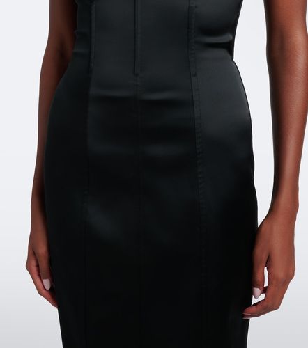 Dolce&Gabbana Midikleid aus Satin - Dolce&Gabbana - Modalova
