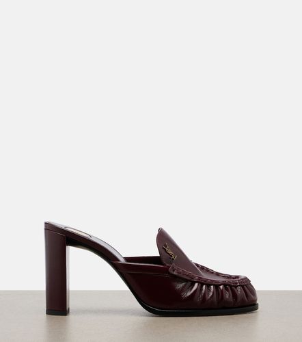 Mules Le Loafer Cassandre de piel - Saint Laurent - Modalova