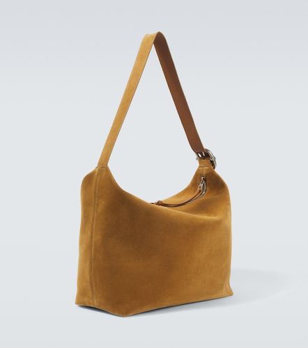 Borsa a spalla Loop Large in suede - Loewe - Modalova