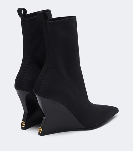 Balmain Botines con cuña de punto - Balmain - Modalova