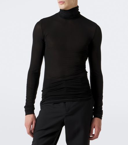Top de cuello alto de jersey - Saint Laurent - Modalova
