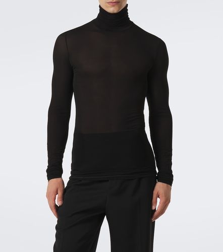 Rollkragenpullover aus Jersey - Saint Laurent - Modalova