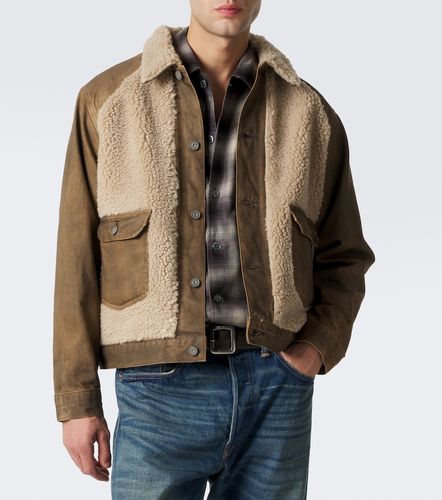 RRL Giacca di jeans con shearling - RRL - Modalova
