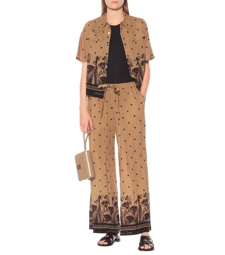 Undercover Printed drawstring pants - Undercover - Modalova