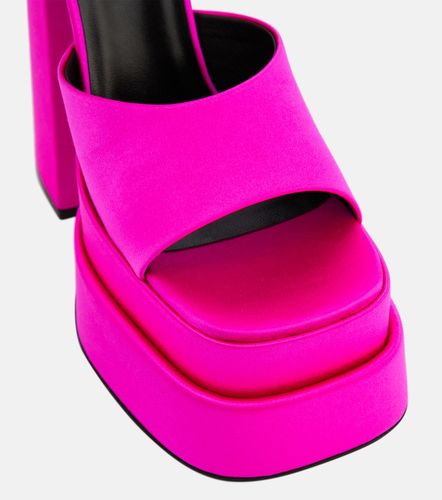 Medusa Aevitas satin platform sandals - Versace - Modalova