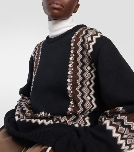 Chloe Wool-blend jacquard sweater - Chloe - Modalova