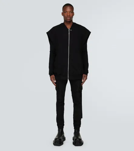 Chaleco oversized de jersey de algodón - Rick Owens - Modalova
