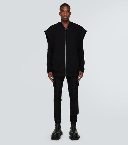 Oversized cotton jersey vest - Rick Owens - Modalova