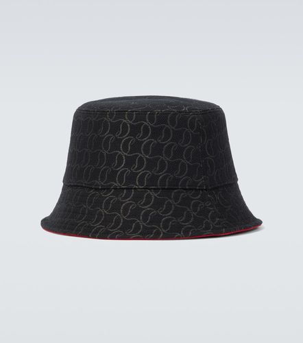 Bobino canvas bucket hat - Christian Louboutin - Modalova
