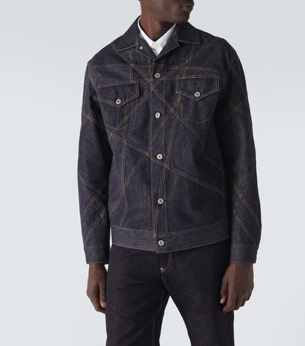 Giacca di jeans con ricamo - Junya Watanabe - Modalova