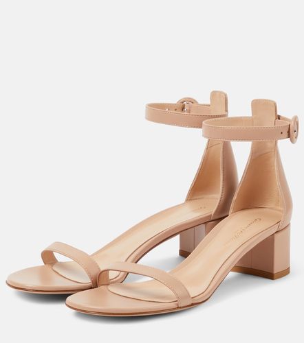 Gaeta 45 leather sandals - Gianvito Rossi - Modalova