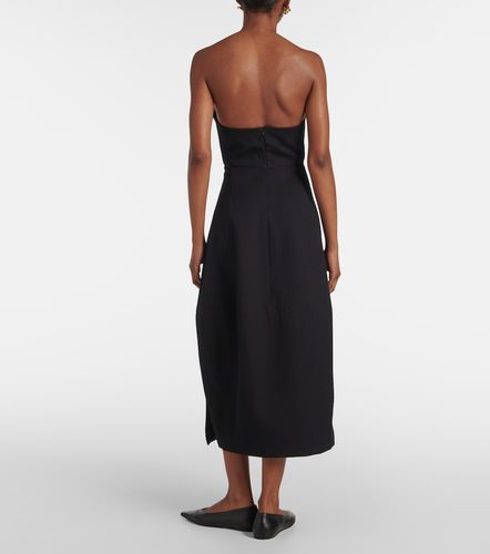 Jett cotton and wool corset dress - Fforme - Modalova