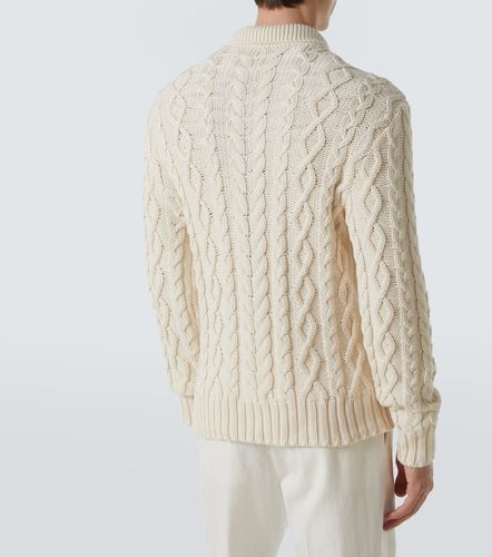 Pullover in misto cotone a trecce - Ralph Lauren Purple Label - Modalova